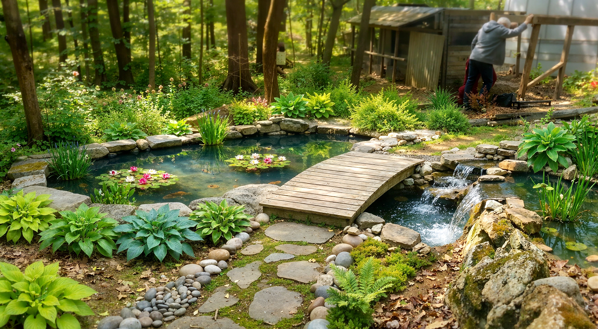 Après — bassin terminé